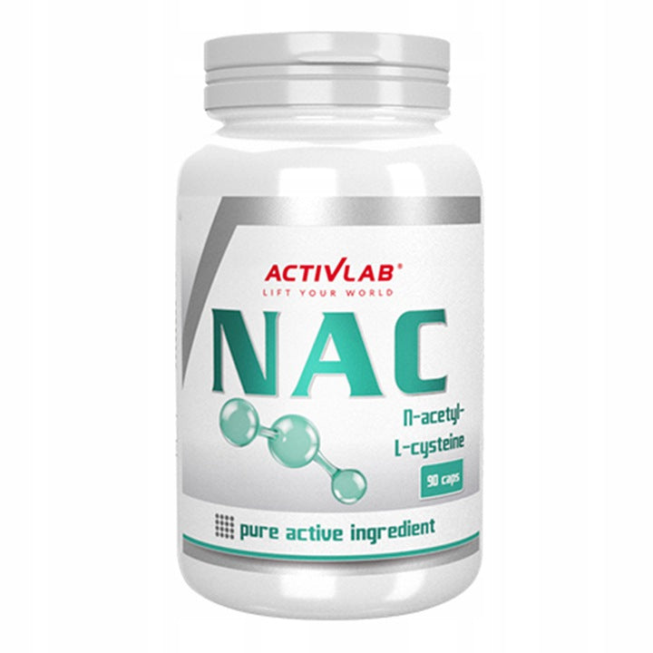 NAC N-acetyl-L-cysteine 500 mg 90 capsules, Activlab