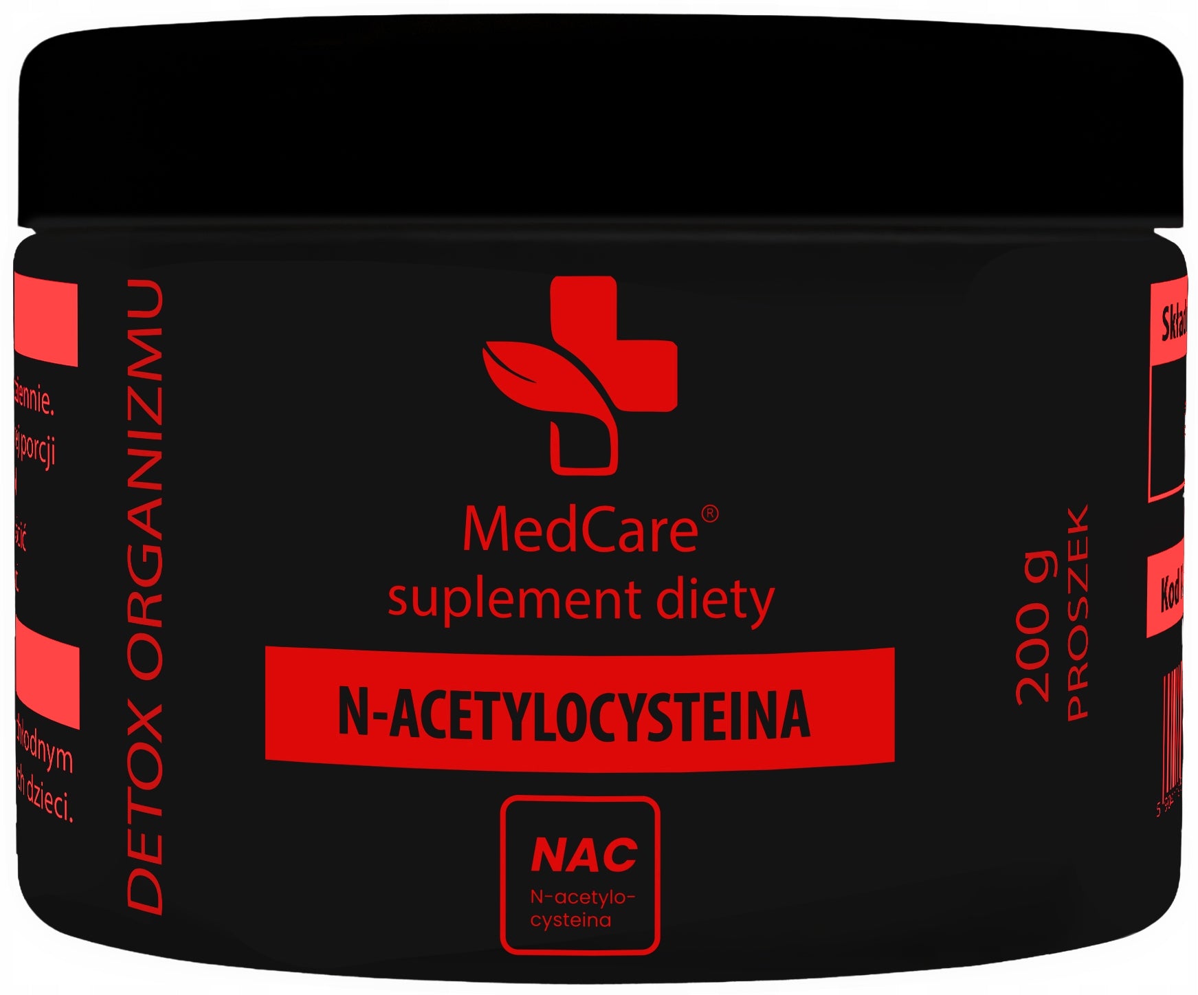 NAC N-acetylcysteine 200 grams | Pure without additives