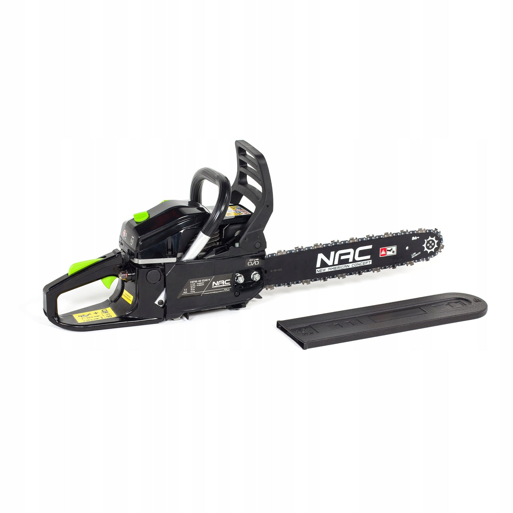 NAC SAW PETROL CHAIN SAW CST45-40-01AC-V chain guide 16 Maximum power 1700 W