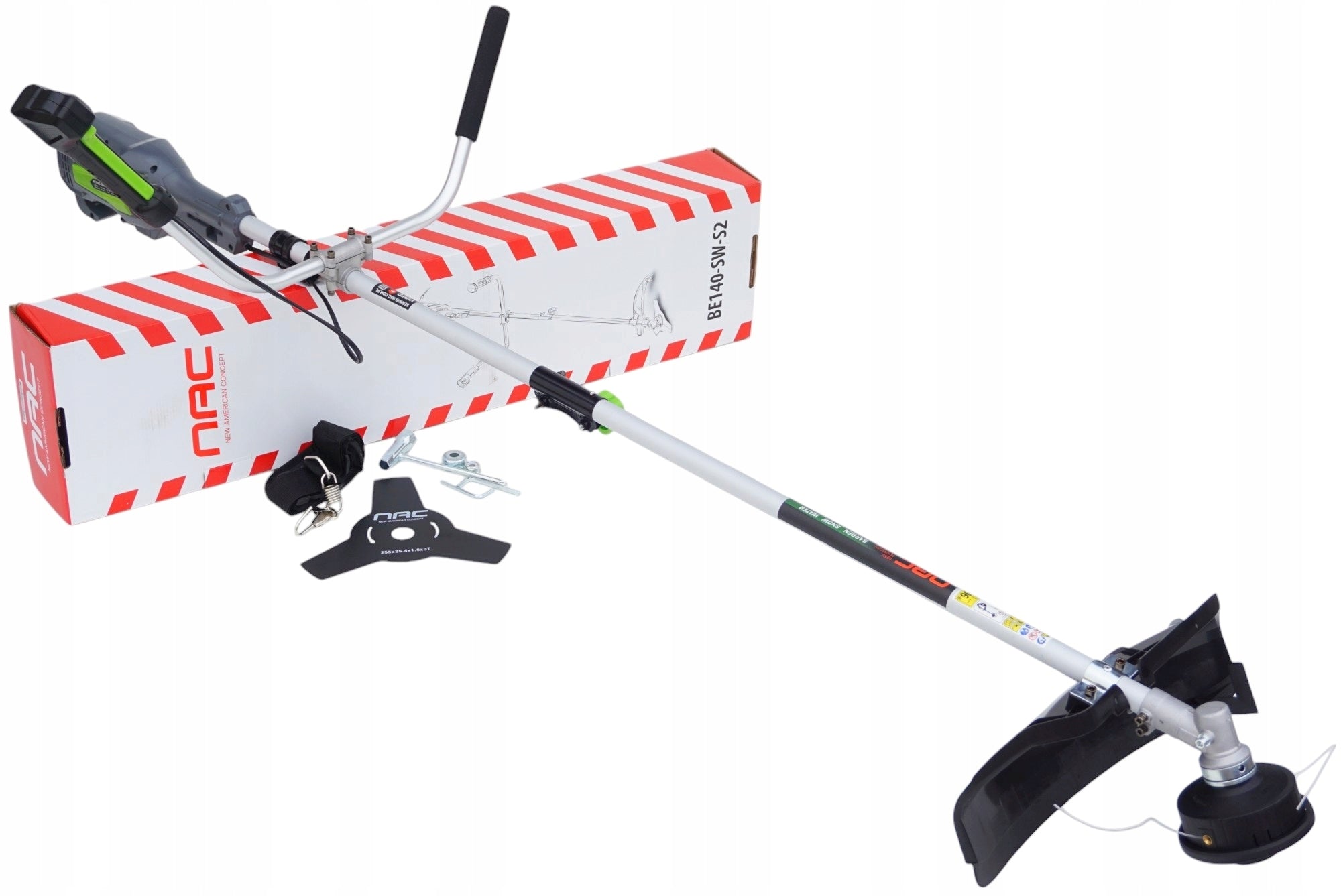 NAC SCYTHE ELECTRIC TRIMMER BE140-SW-S2 knife disc head line Kind scythe