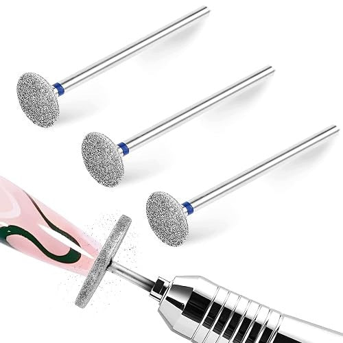 NAIL BITS DISC DIAMOND SET OF 3 Leather DRILLS Brand no brand