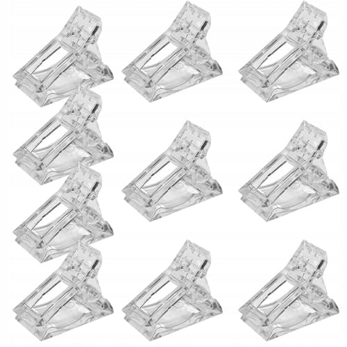 NAIL CLIPS GEL TRANSPARENT MANICURE EXTENSIONS 10 PCS Brand no brand