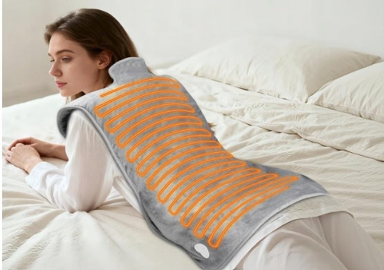 NALEZUNS Electric Heating Pad for Back, Shoulders, Neck - Flannel Medical device no