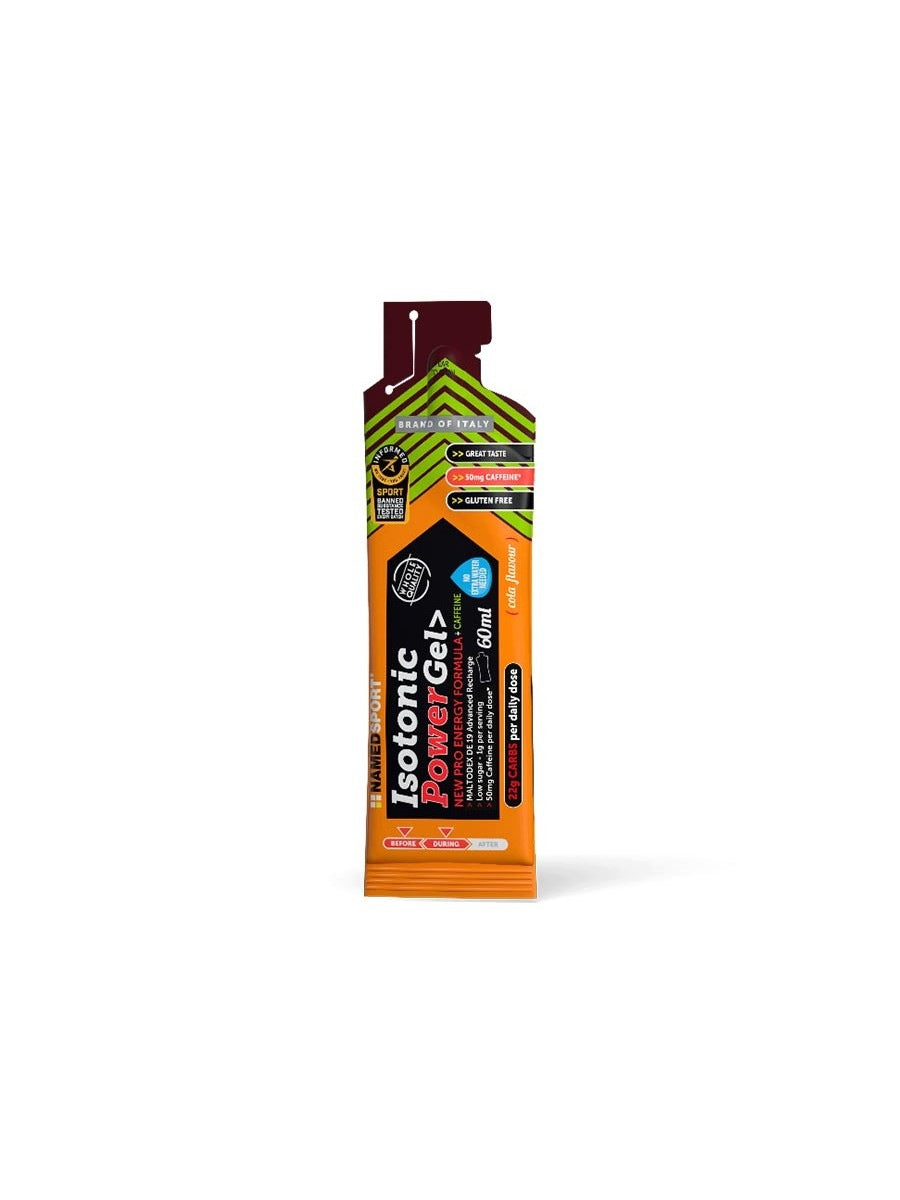 NAMEDSPORT ISOTONIC POWER GEL COLA WITH CAFFEINE 60ML ENERGY GEL