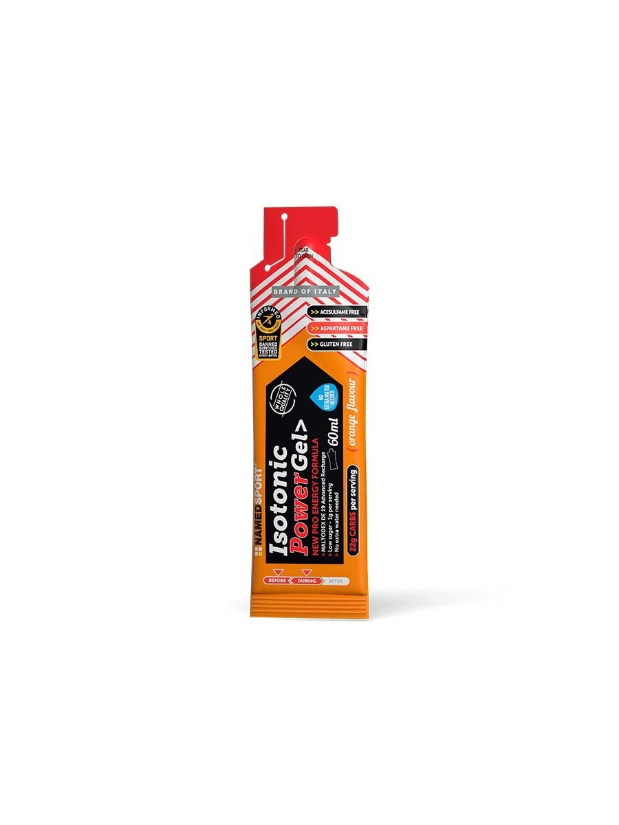 NAMEDSPORT ISOTONIC POWER GEL ORANGE 60ML ISOTONIC ENERGY GEL
