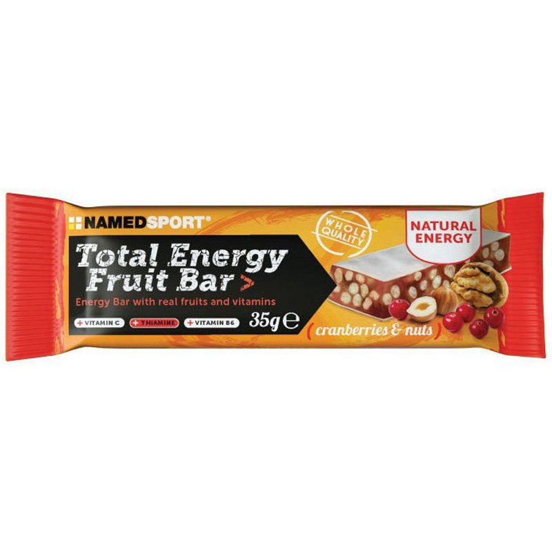 NAMEDSPORT Total Energy Fruit Bar 35g CARBOHYDRATE ENERGY BAR