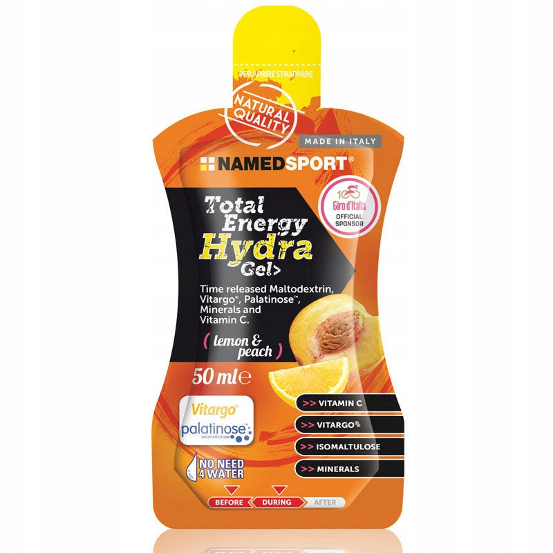 NAMEDSPORT Total Energy Hydra Gel 50ml ZEL ENERGY CARBOHYDRATES