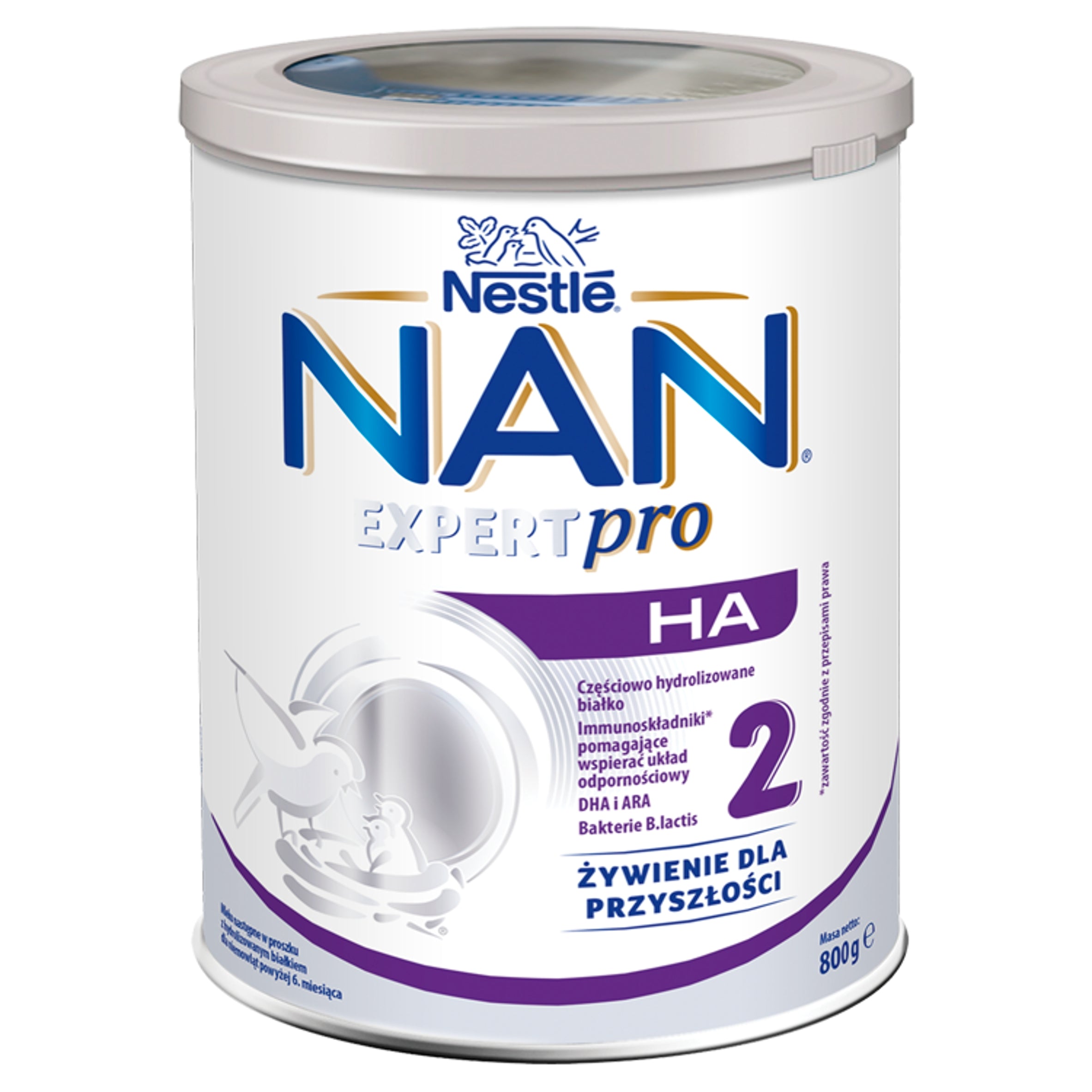 NAN EXPERTPRO HA 2 Powdered milk 6 months 2x800 g Manufacturer code 7613037076974