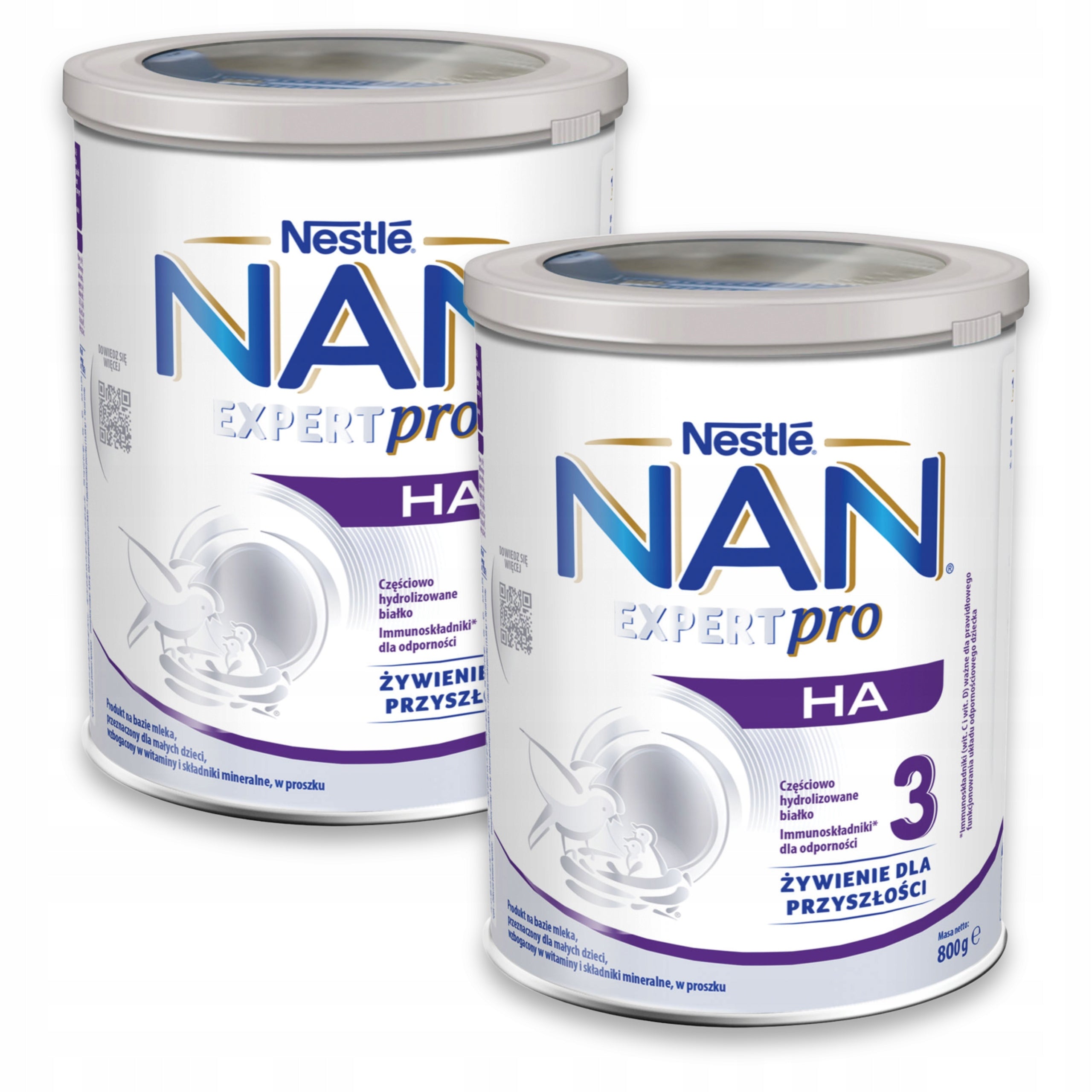 NAN EXPERTPRO HA 3 Milk-based product for young children Set of 2x800 g