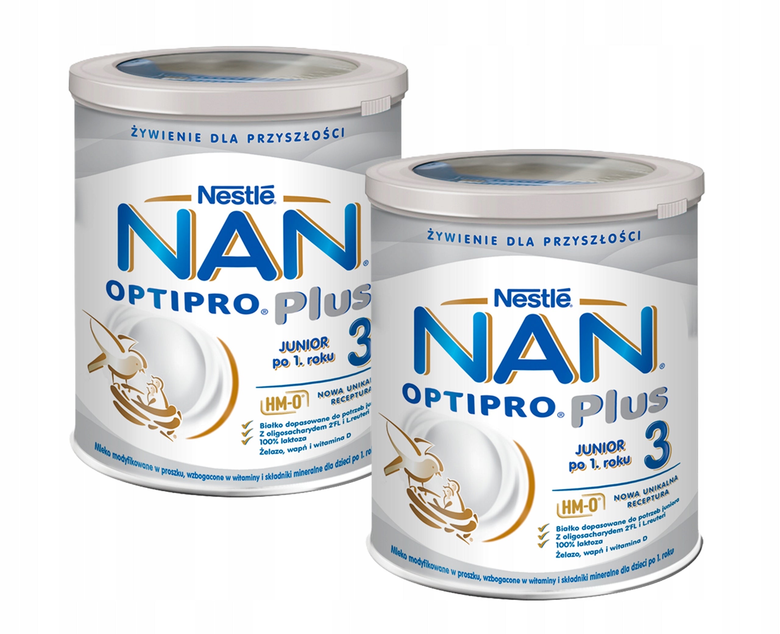 NAN OPTIPRO Plus 3 HMO Milk-based product for young children 2x800 g