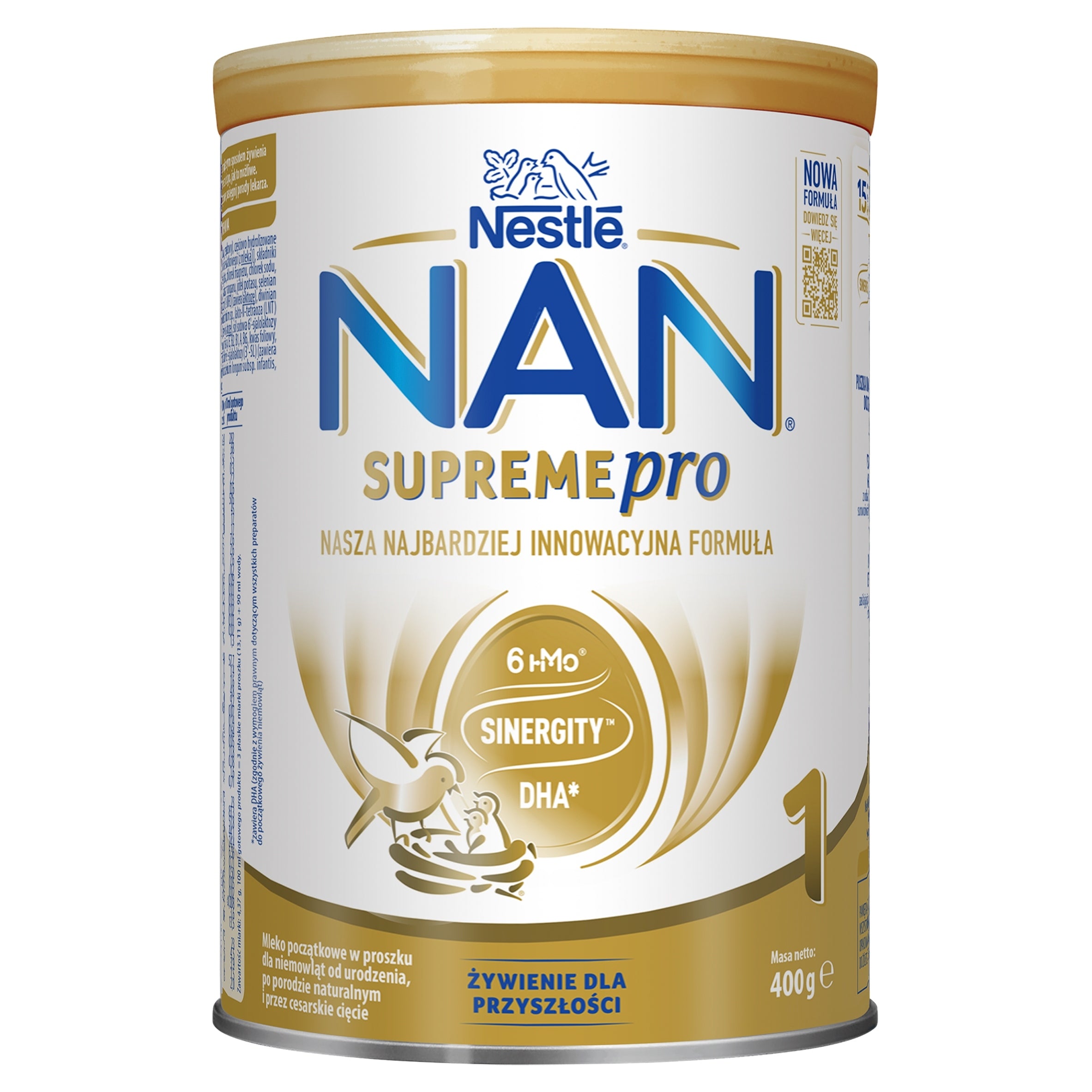 NAN SUPREMEPRO 1 Initial milk powder for infants from birth 2x Brand NAN