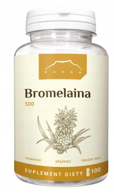 NANGA Magic Garden - Bromelanina - 100 kaps x 500 mg