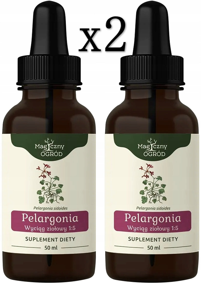 NANGA Magiczny Ogród - AFRICAN GERANIUM root extract | 50 ml x2