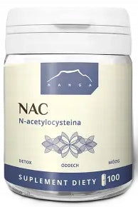 NANGA NAC N-ACETYLCYSTEINE 100 kaps 180MG