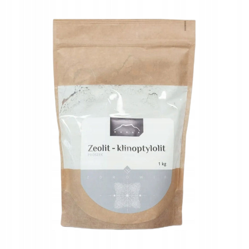 NANGA ZEOLIT Clinoptilolite 1kg NANGA COSMETICS cleanses THE SKIN HAIR inhibits Brand Nanga