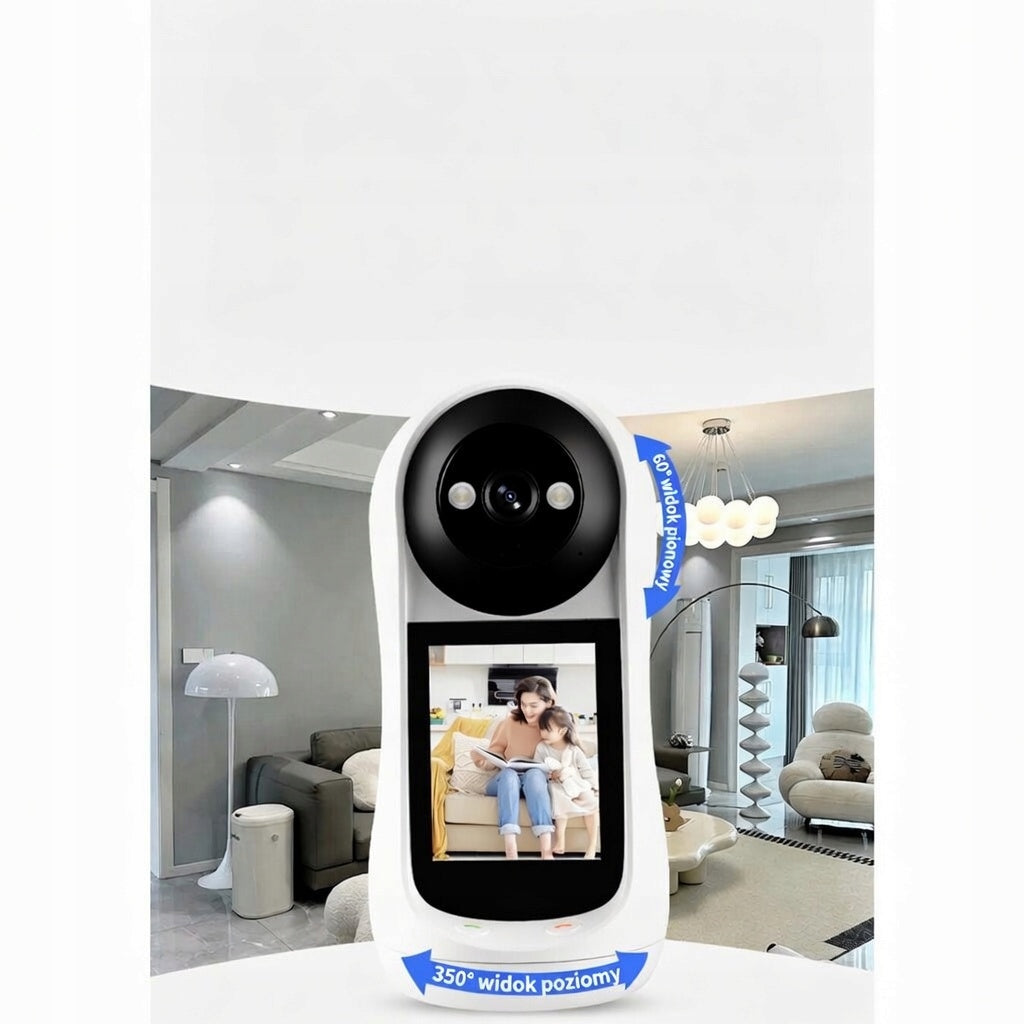 NANNY ELECTRONIC CAMERA 2-Way Video Call 3MP Full HD 355° Rotation Brand YULINLAND
