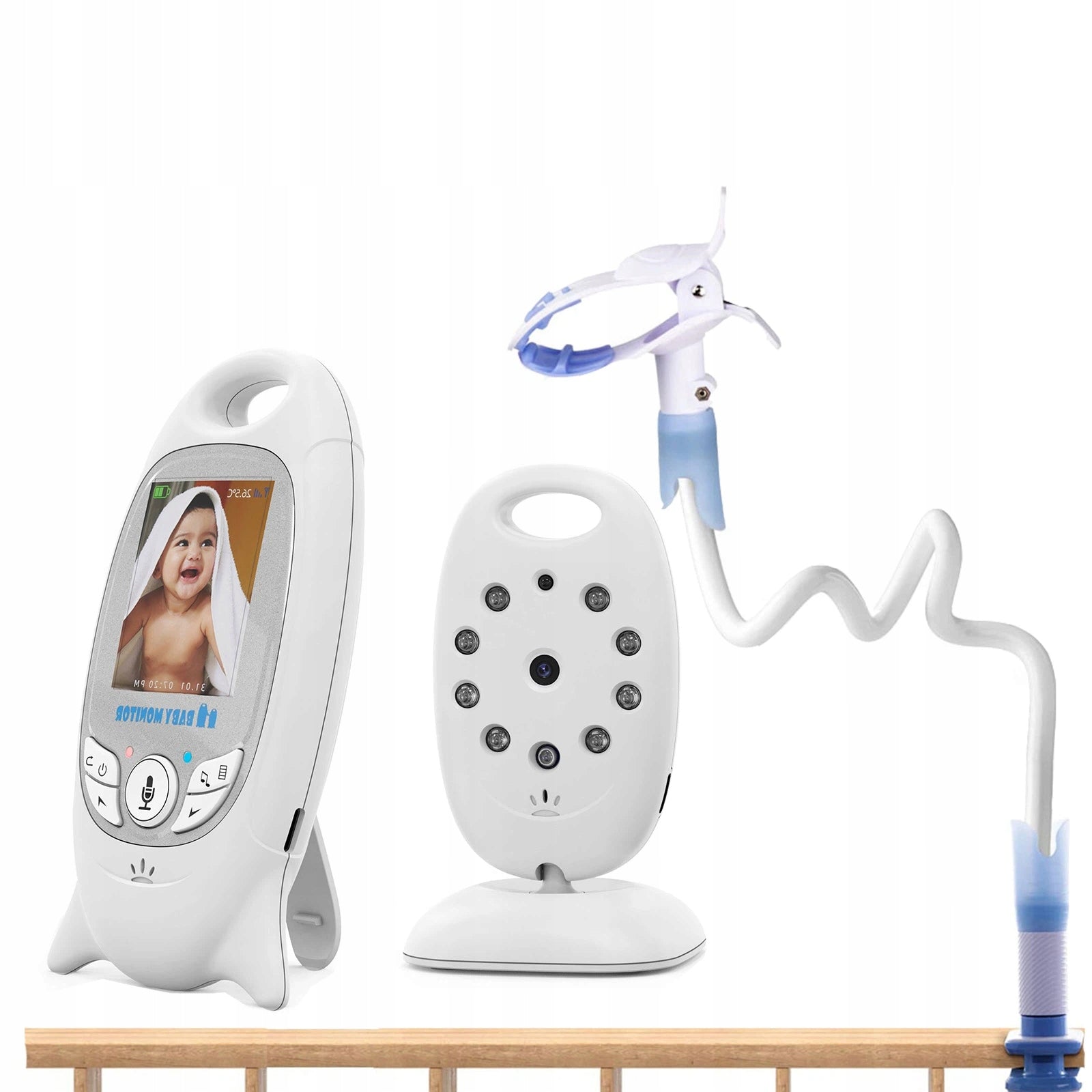 NANNY ELECTRONIC CAMERA IP SMART LIVE LCD WITH MICROPHONE +HANDLE