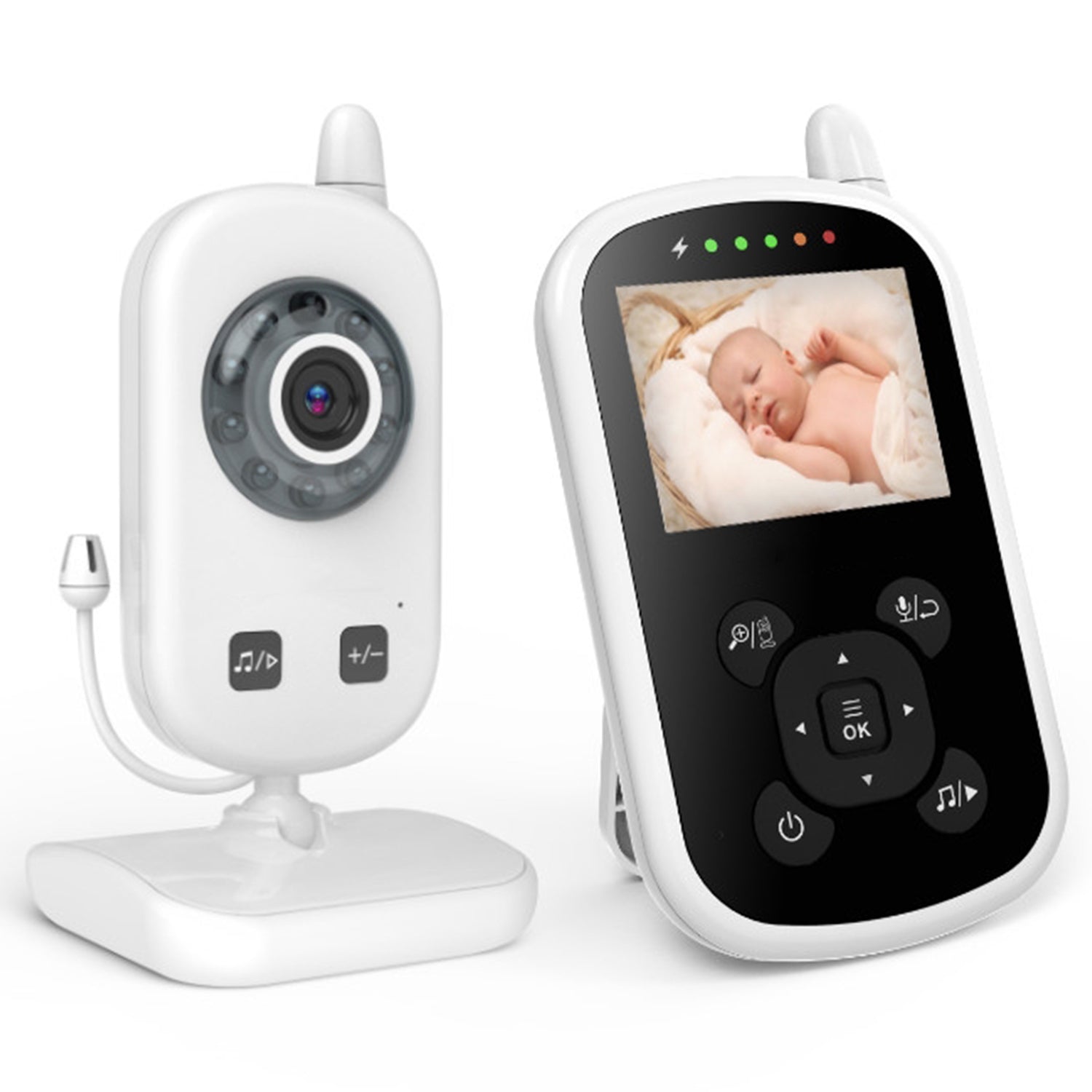 NANNY ELECTRONIC LIVE WIRELESS CAMERA LCD NIGHT MODE ZOOM 300M