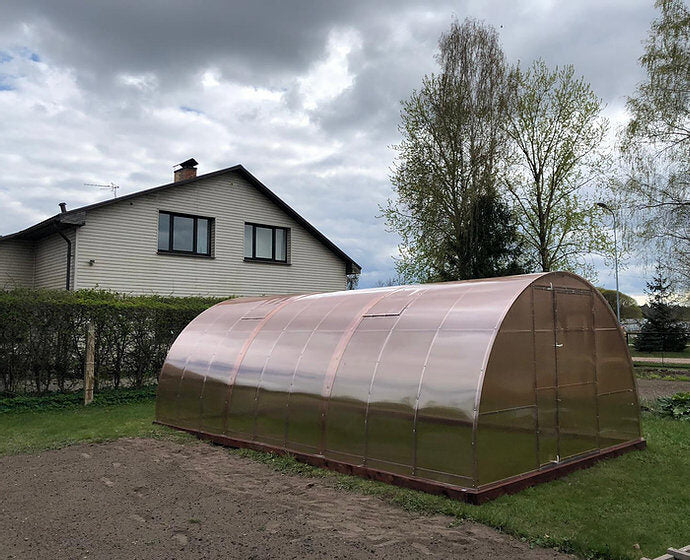 NANO Greenhouse Tunnel Polycarbonate Large 3,5x6 6mm Manufacturer code NANO Tunel szklarnia Duża 3,5x6 6mm
