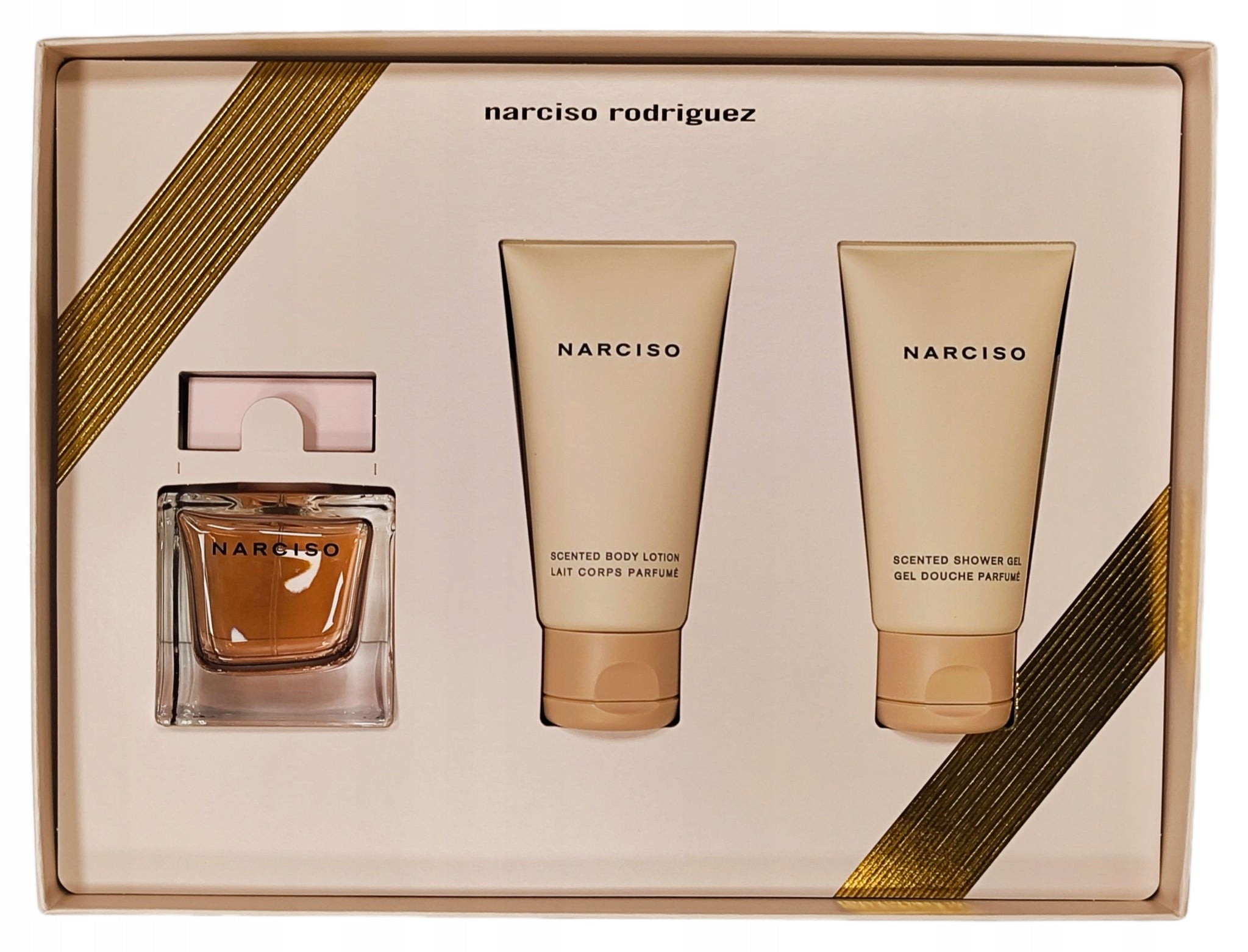 NARCISO RODRIGUEZ SET (CRISTAL EDP/S 50ML+BODY LOTION 50ML+SHOWER GEL 50ML)