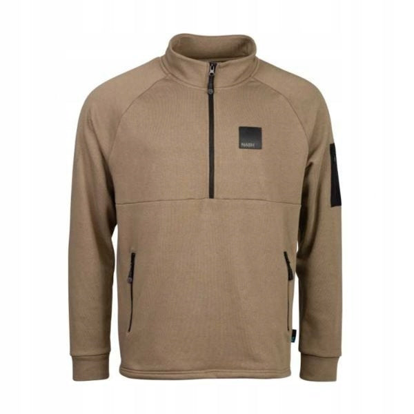 NASH SWEATSHIRT 1/2 ZIP JUMPER S