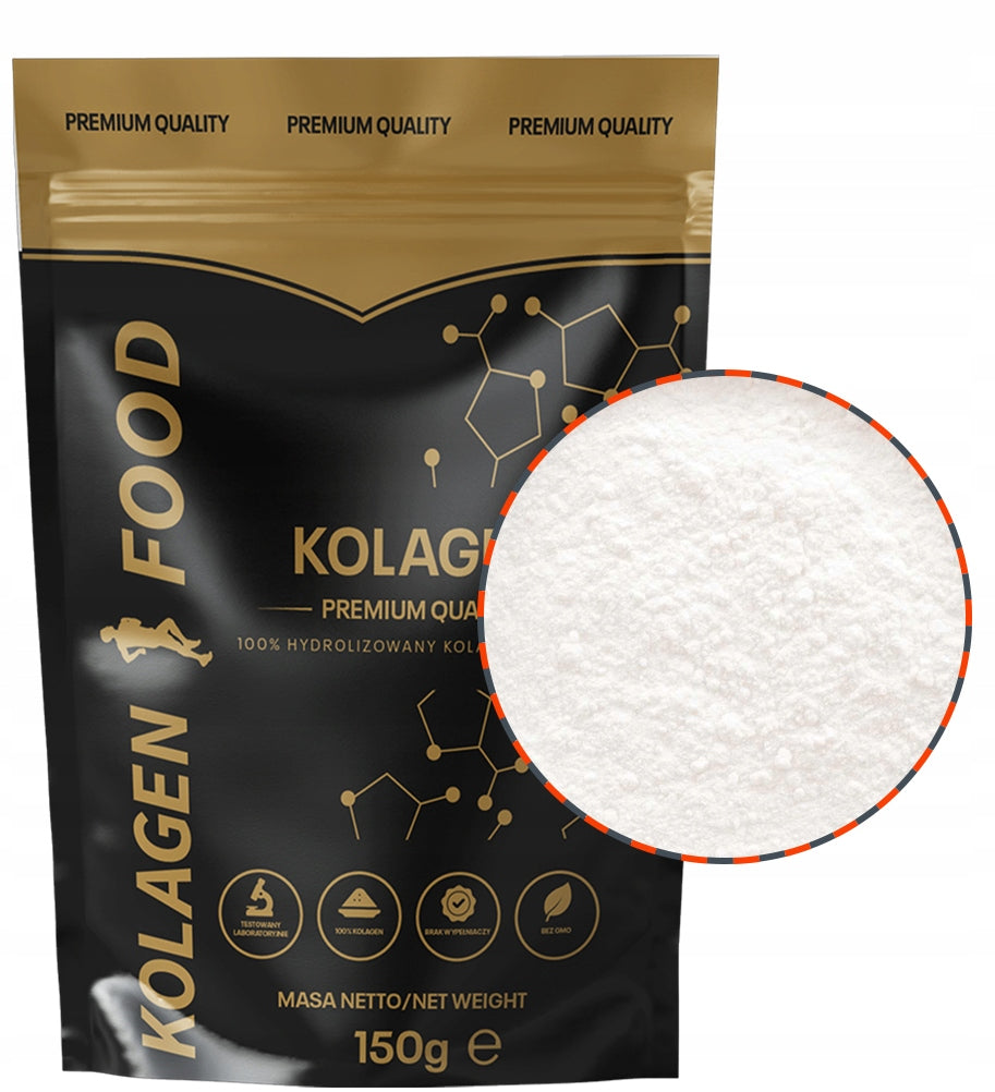 NATURAL BEEF COLLAGEN 150g Hydrolyzate Powder Manufacturer code Kolagen wołowy 150g Kolagen Food