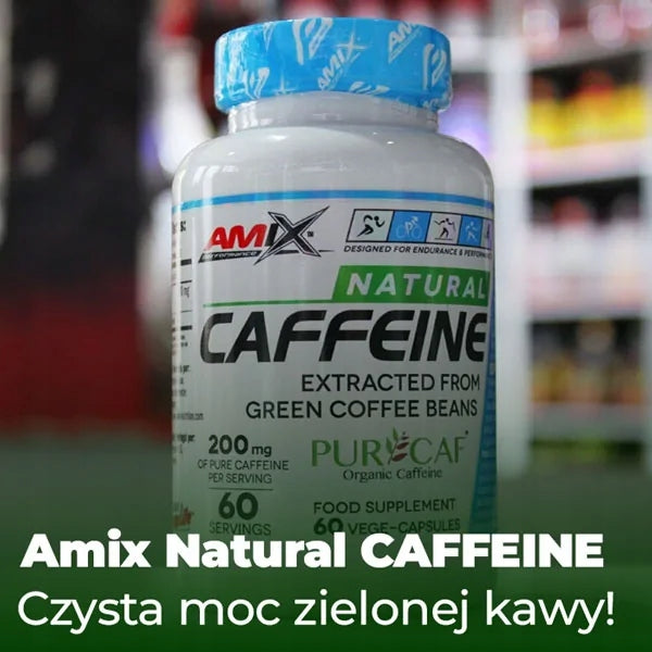 NATURAL CAFFEINE FROM GREEN COFFEE - Pure Green Organic Coffee Amix Packaging status original
