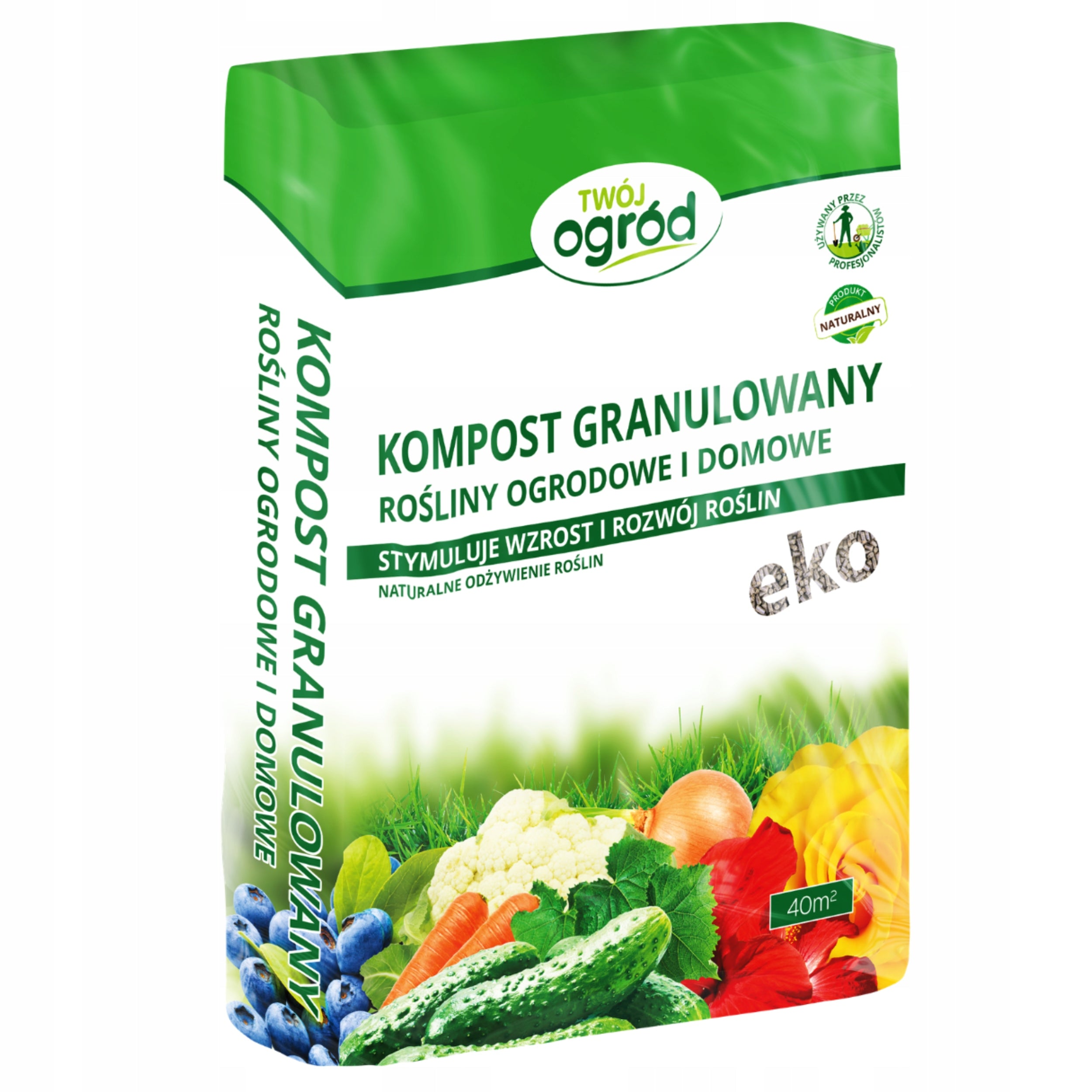 NATURAL COMPOST 10l Granulated Compost FERTILIZER Fruit Vegetable Fertilizer