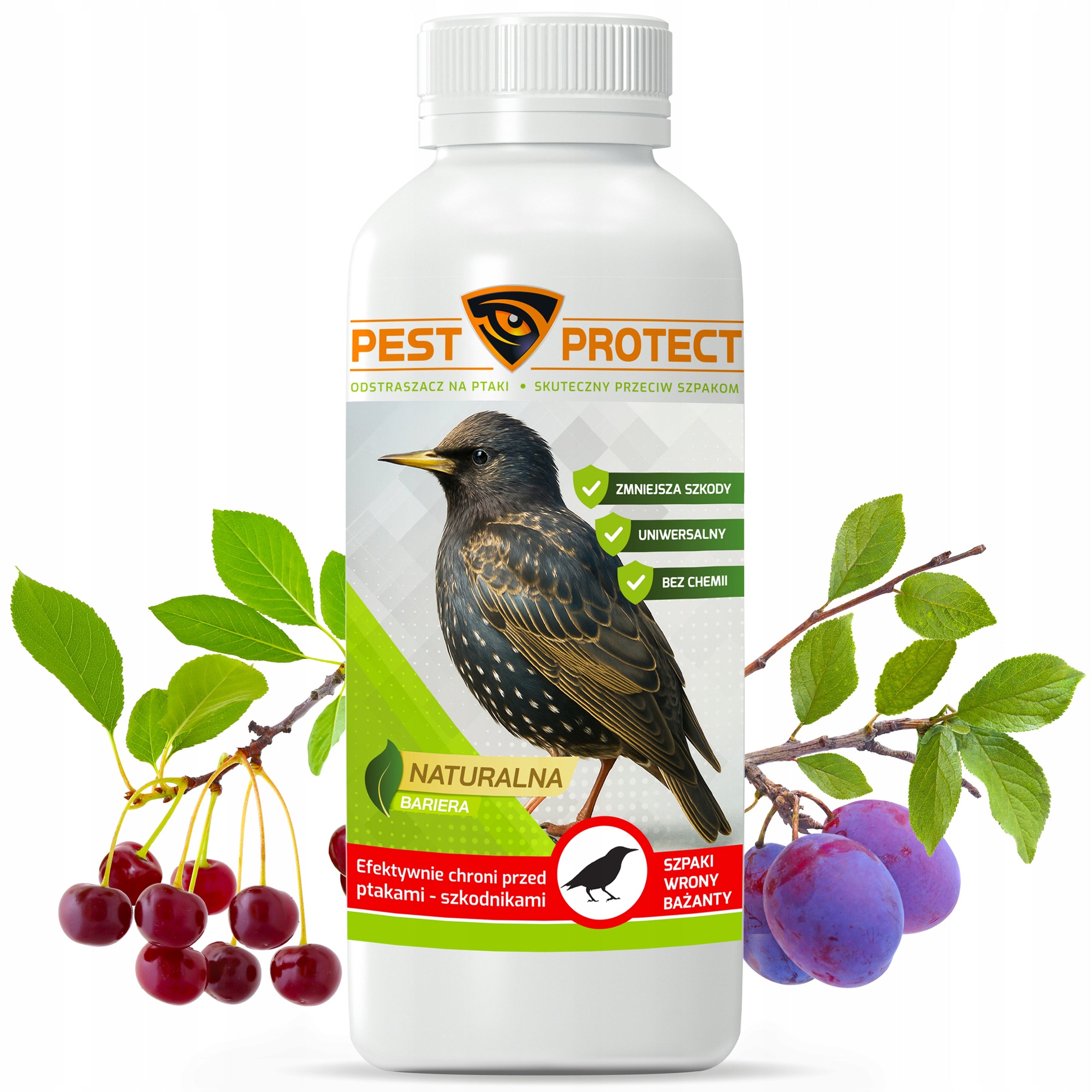 NATURAL DETERRENT FOR STARLINGS BIRDS LIQUID PEST PROTECT