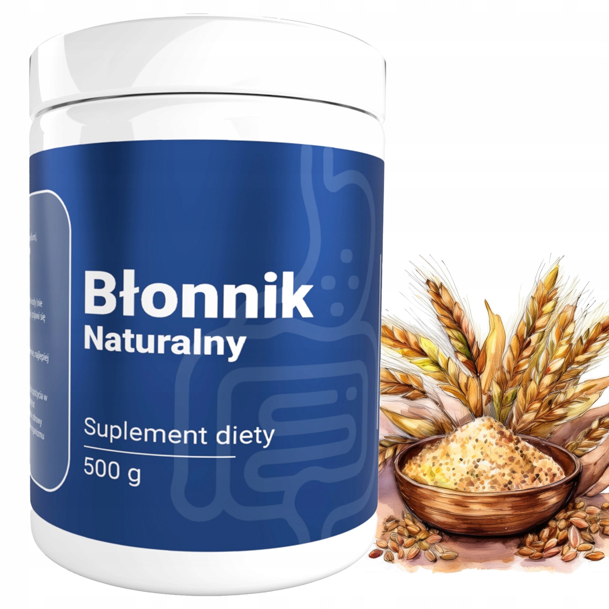 NATURAL FIBER 500 g psyllium seeds - SLIMMING, DIGESTION