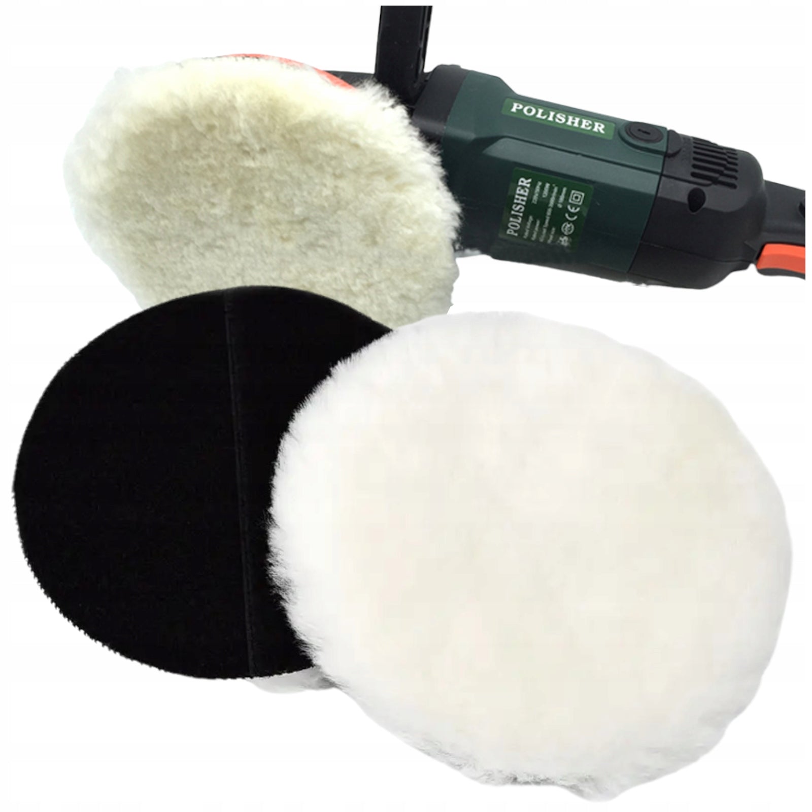 NATURAL POLISHING FUR FASTENED WITH VELCRO 125MM POLISHING PAD EAN (GTIN) 5904158134974