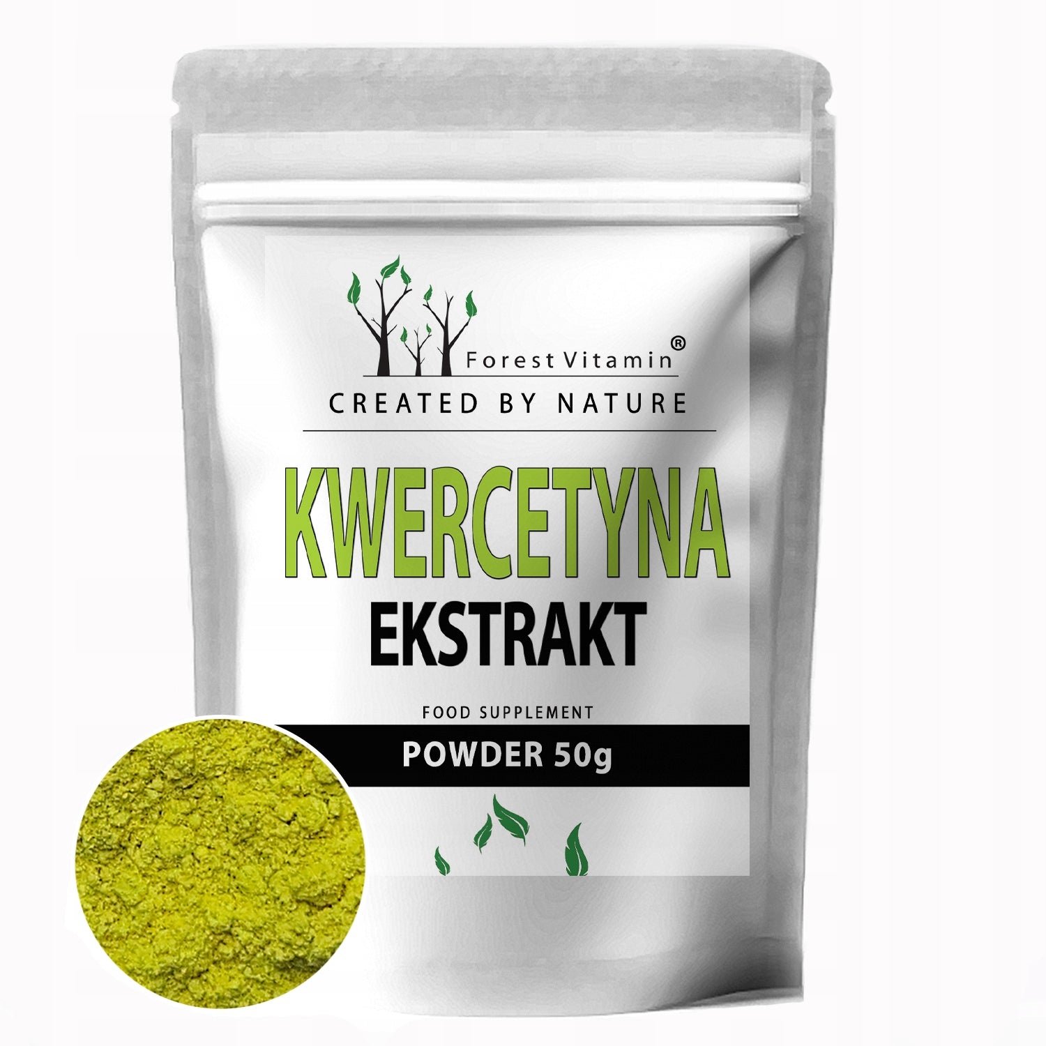 NATURAL QUERCETIN IN PURE POWDER EXTRACT 50g VEGE