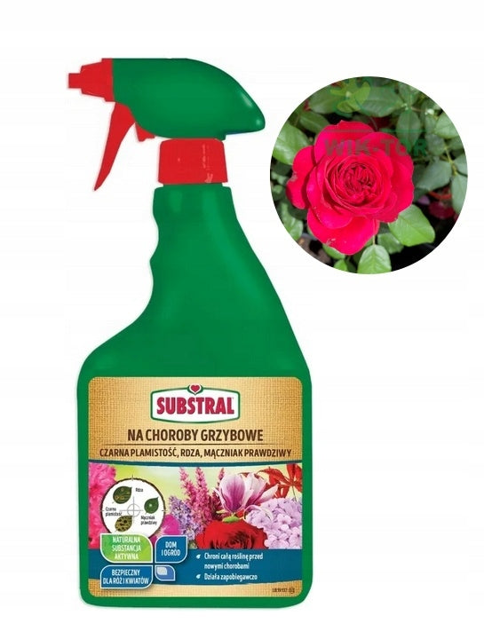 NATURAL REMEDY for fungal diseases 0,75l In roses and other flowers Packaging status original