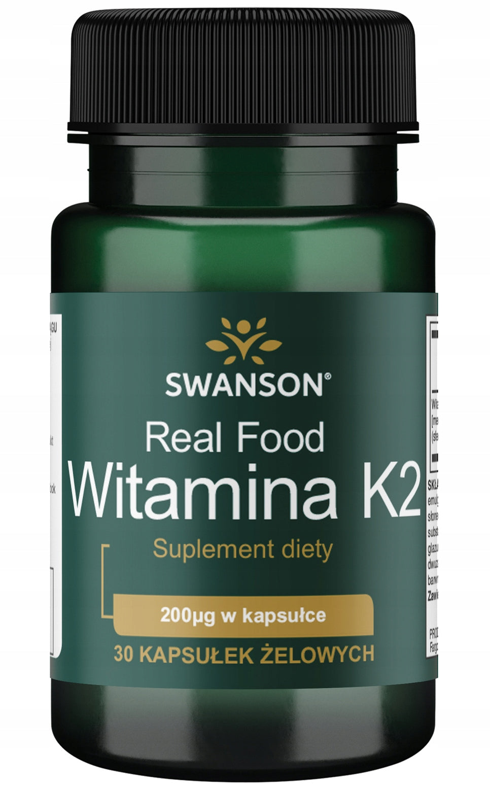 NATURAL VITAMIN K2 MK-7 200mcg BONES SWANSON