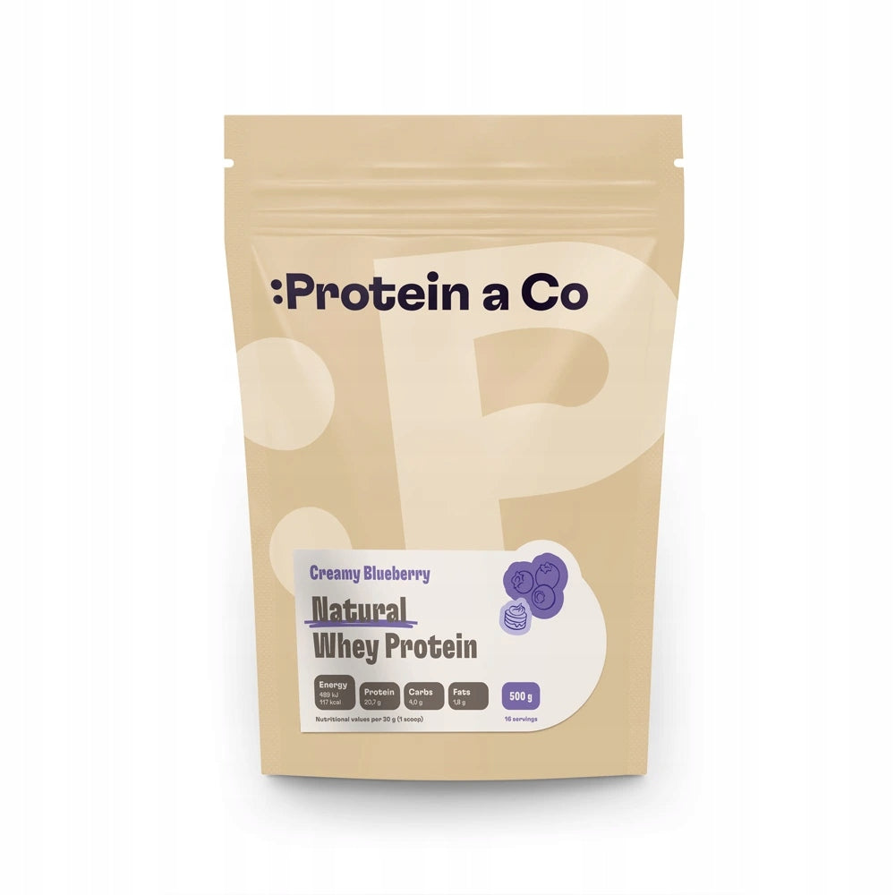 NATURAL WHEY – the highest quality protein without chemicals, 500 g, banana flavour Manufacturer code 248/501