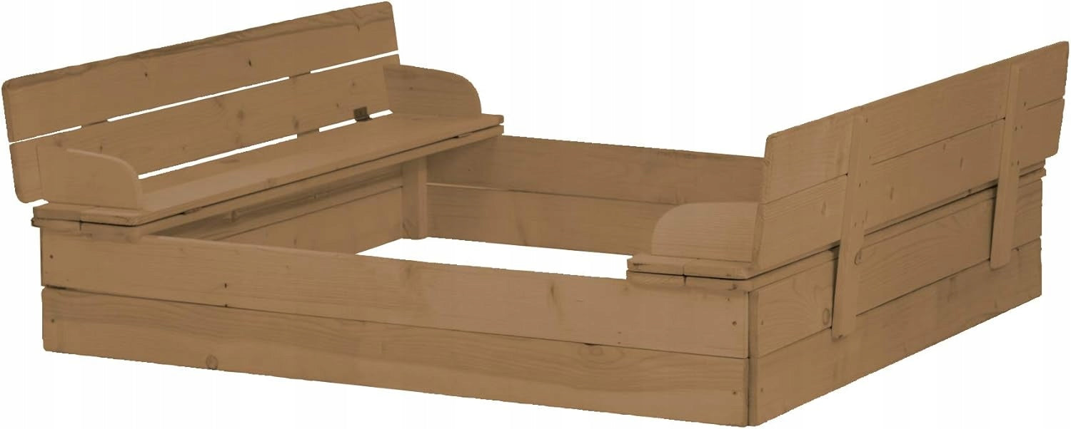 NATURAL WOODEN SANDBOX ROBA 456017TE CLOSED Brand Roba