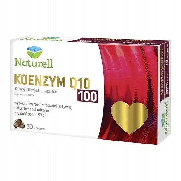 NATURELL Coenzyme Q10 100, 30 capsules