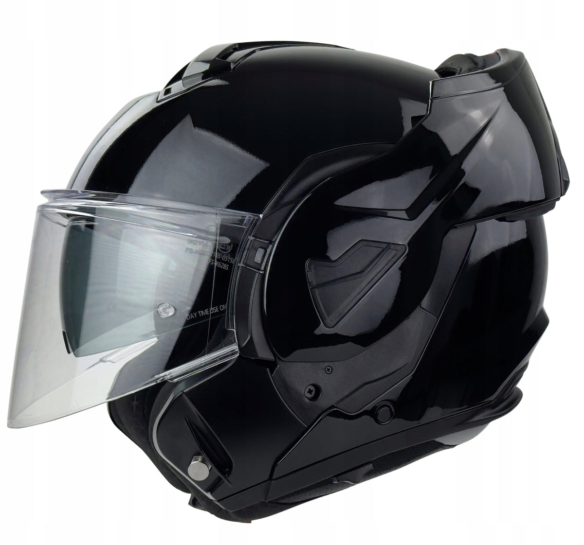 NAXA MEN'S MOTORCYCLE JAW HELMET FF1r.M|JAW BACK|PINLOCK