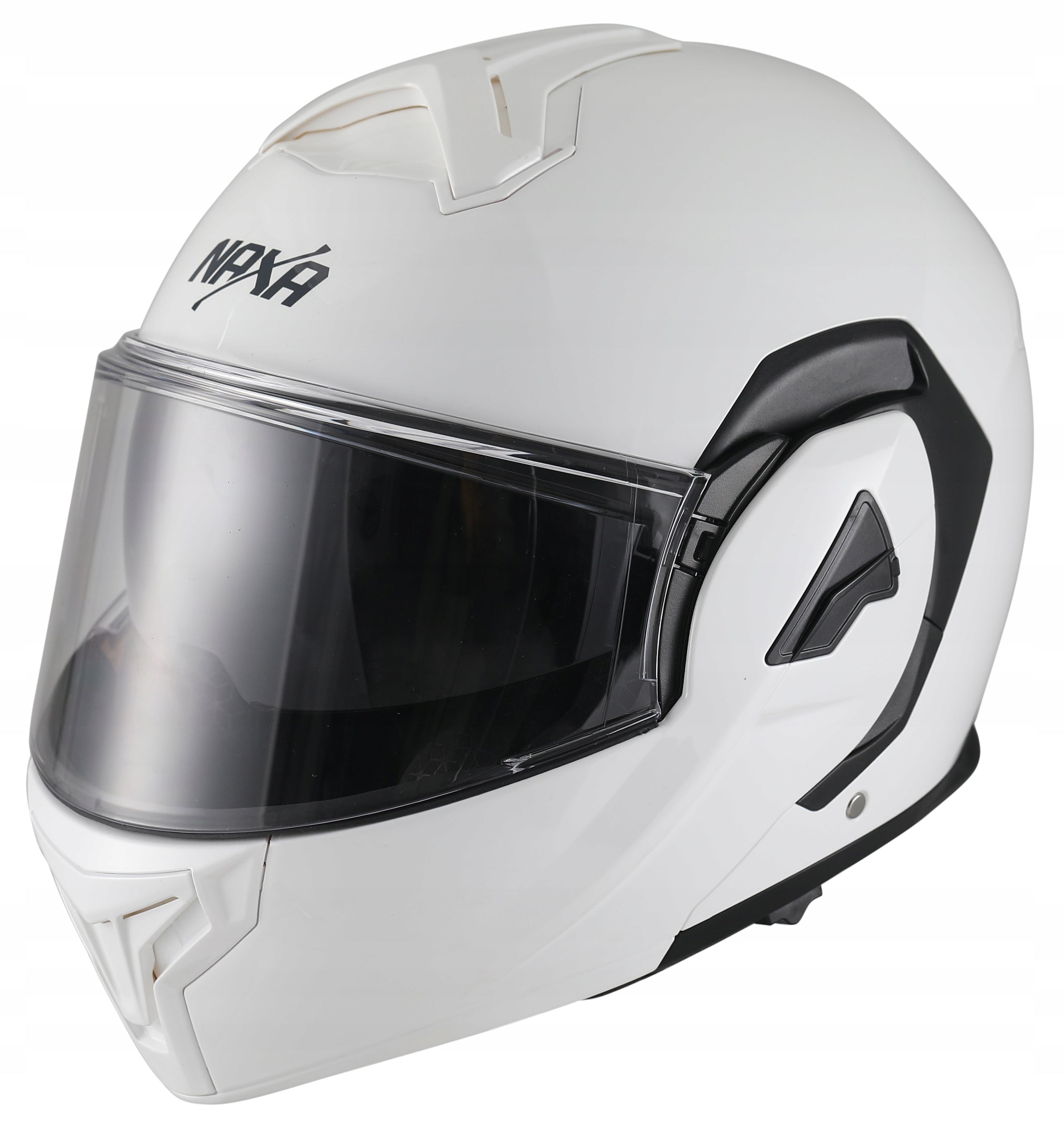 NAXA MOTORCYCLE JAW HELMET FF1 r.M|RAISED JAW BACK|PINLOCK Manufacturer Naxa