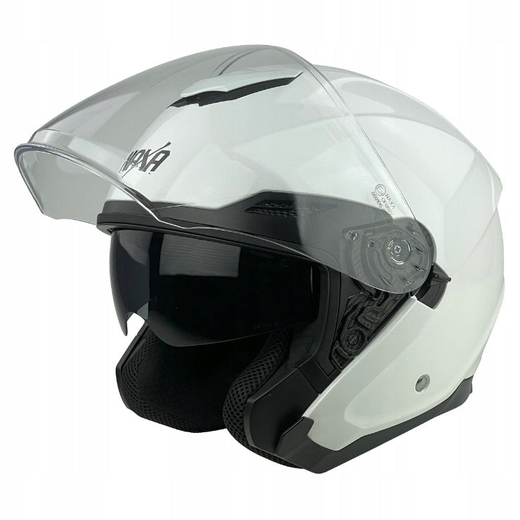 NAXA S30 OPEN HELMET WHITE XXL