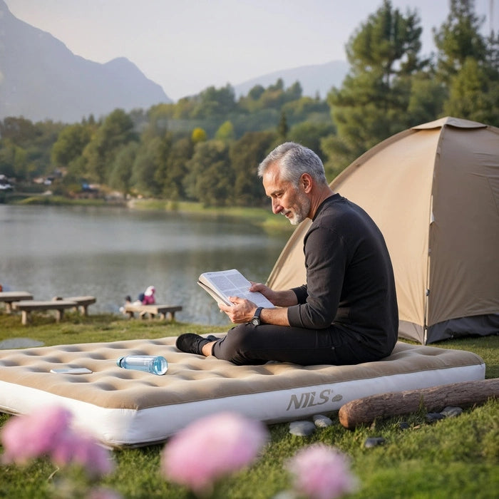 NC2801 CAMPING MATTRESS 191X73X22 CM BEIGE NILS CAMP Brand Nils Camp