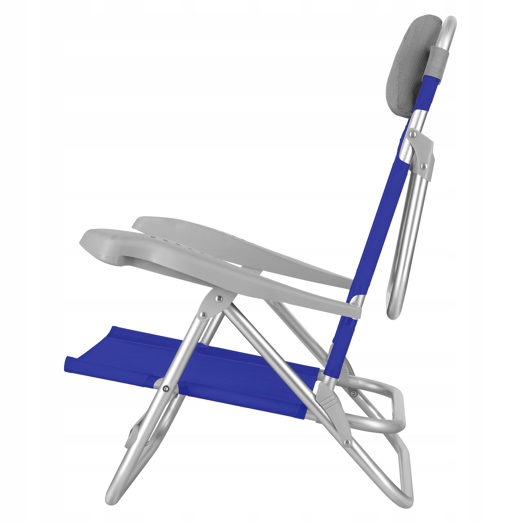 NC3502 HIKING CHAIR 2IN1 FOLDING BLUE-GRAY NILS CAMP Color blue