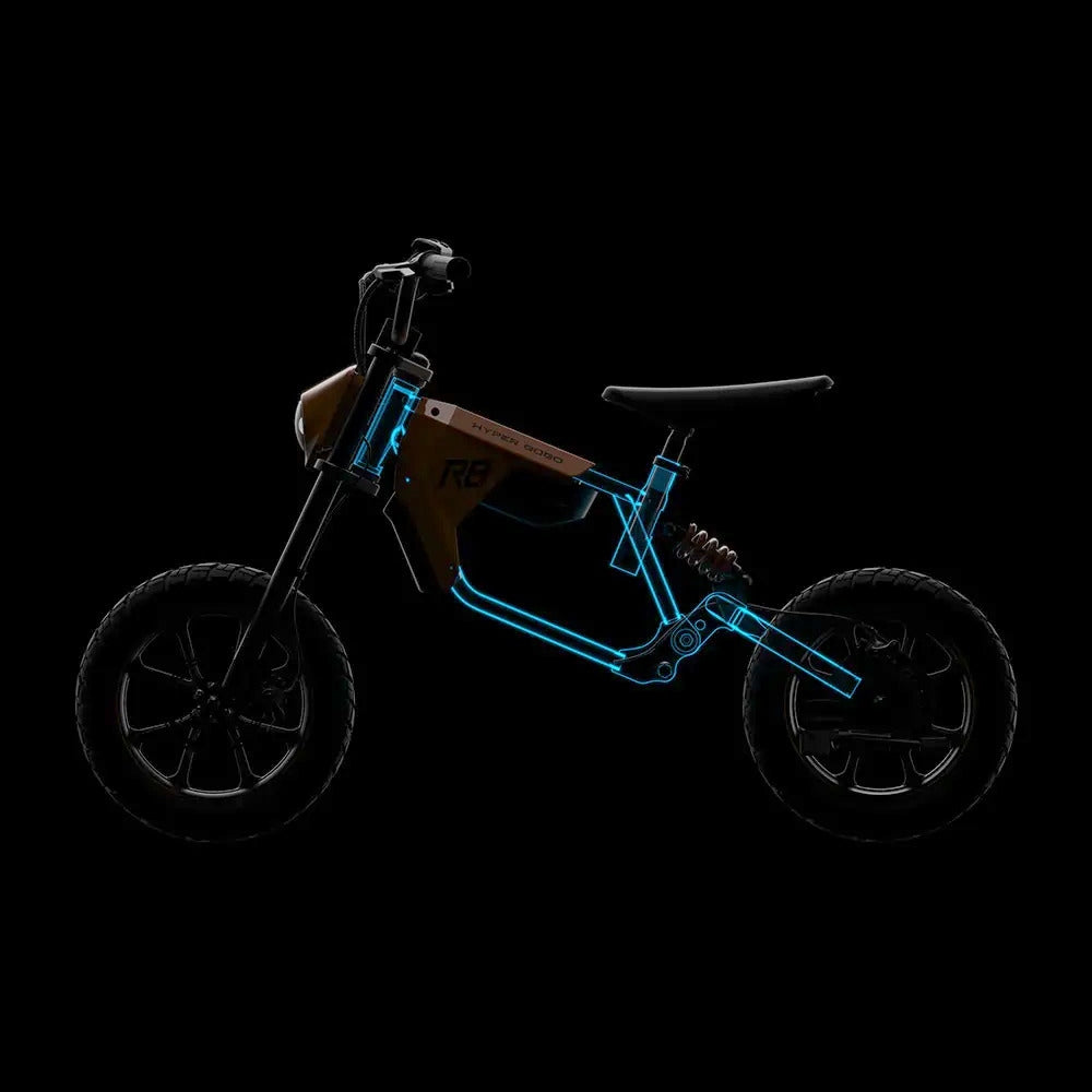 ND19_HGELMB09O Electric Motorcycle R8 - yellow Packaging status original