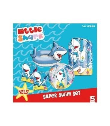 ND22_SHARK INFLATABLE SWIMMING SET SAM-3503-4 Brand no brand