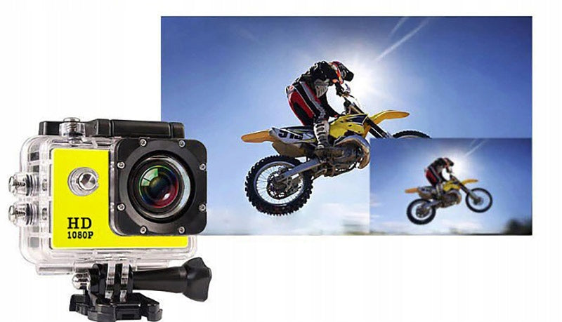 ND41_dS_53833 Sports Camera 1080p black Model Kamera sportowa 1080p czarna