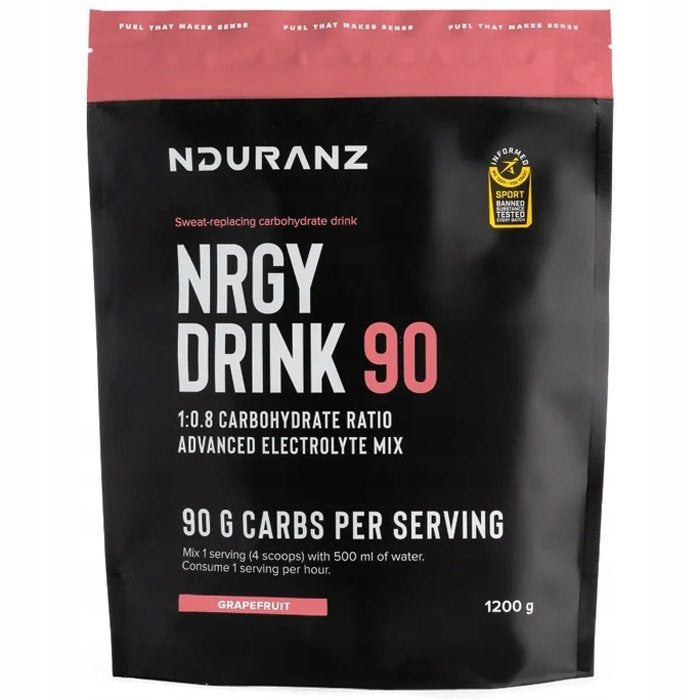 NDURANZ NRGY DRINK 90 1200G GRAPEFRUIT HIGH CARB DRINK