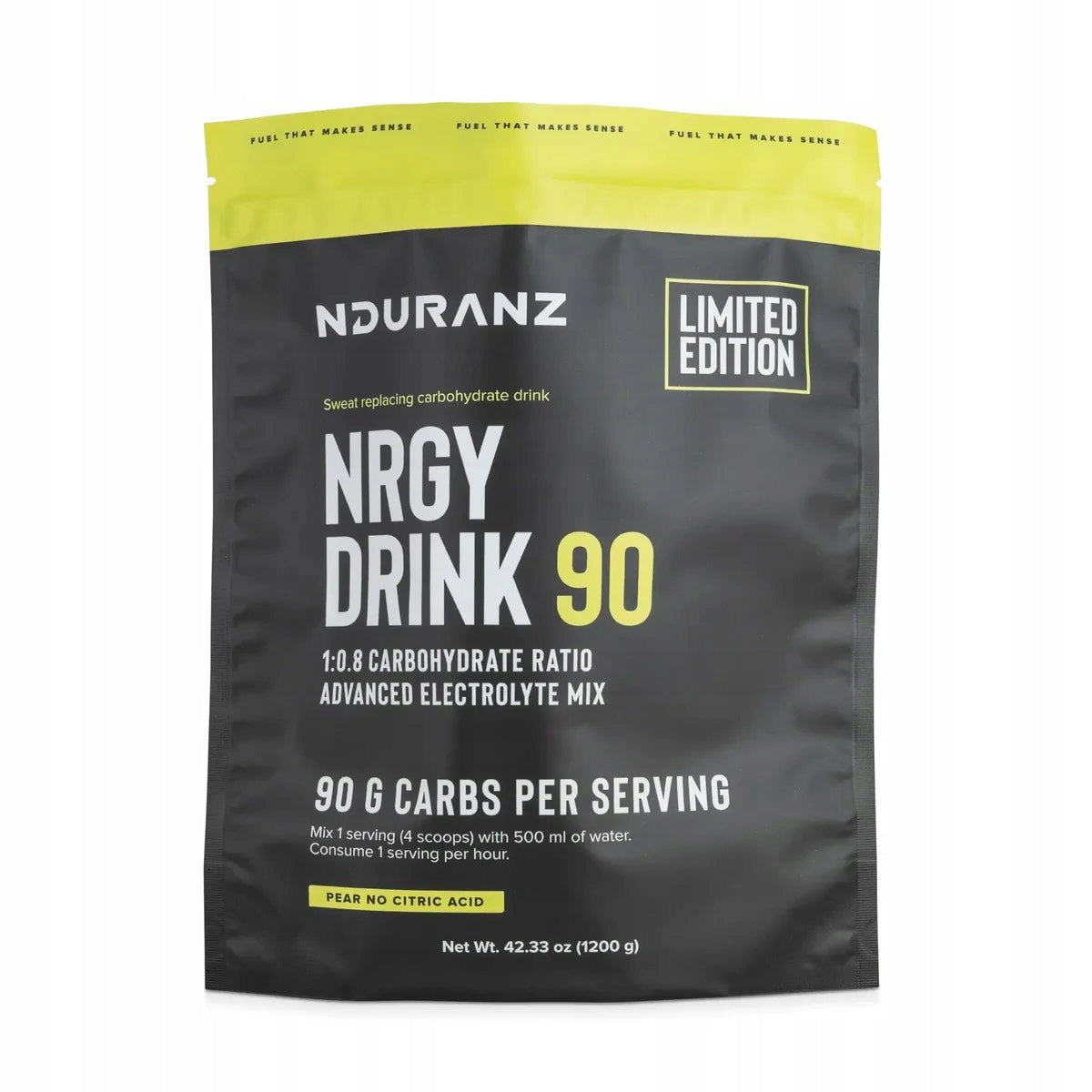 NDURANZ NRGY DRINK szénhidrát por 90 adag körte ízű 1200 g