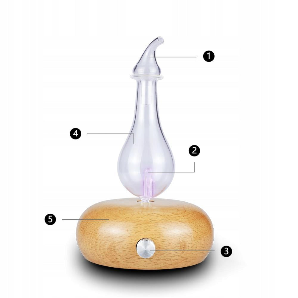 NEBULIZATOR OLEJKÓW ETERYCZNYCH BEZWODNY DYFUZOR Type aromatizer