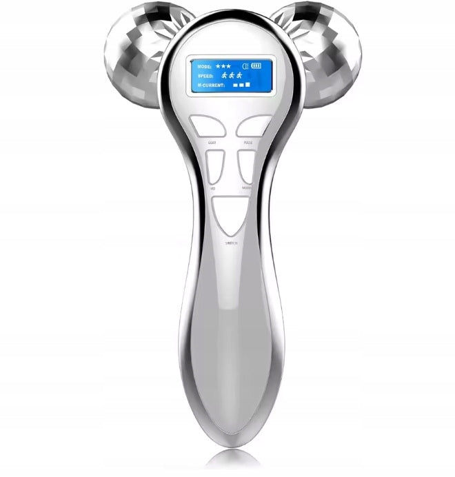 NECK AND FACE FIRMING MASSAGER EMS LIFTING VIBRATION BLUE LED 465nm Packaging status original