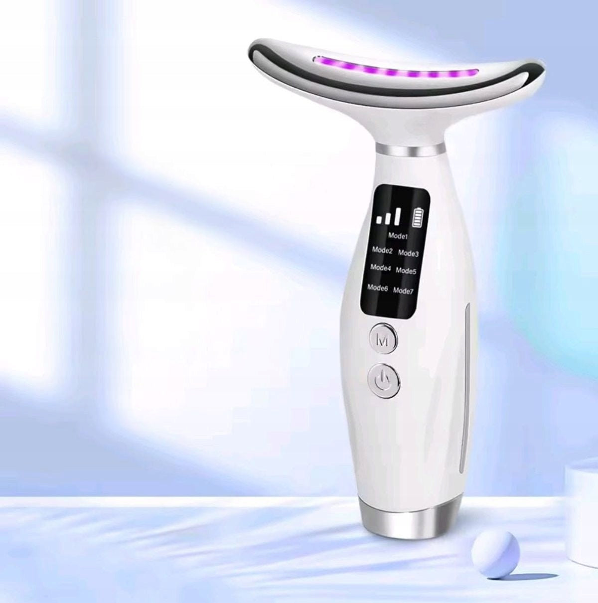 NECK AND FACE MASSAGER LED LIFTING DEVICE 7 MODES Brand no brand